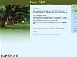 Sites similar to isaiah61-3.com