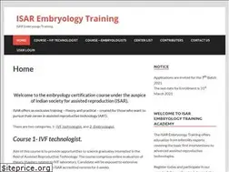 Sites similar to isar-embryology-training.com