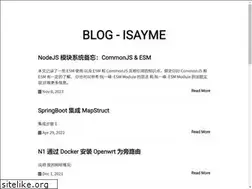 Sites similar to isayme.org