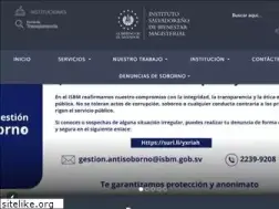 Sites similar to isbm.gob.sv