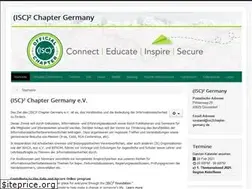 Sites similar to isc2chapter-germany.org