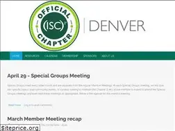 Sites similar to isc2denver.org