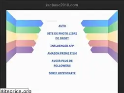 Sites similar to iscbasc2018.com