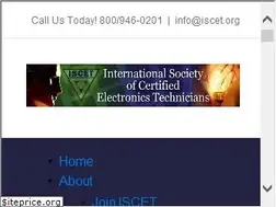 Sites similar to iscet.org