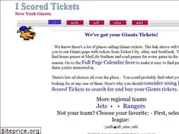 Sites similar to iscoredtickets.com