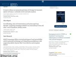 Sites similar to isct-cytotherapy.org