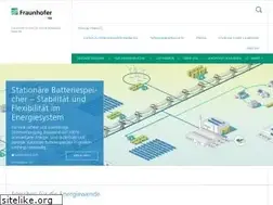 Sites similar to ise.fraunhofer.de