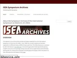 Sites similar to isea-archives.org