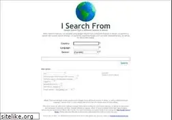 Sites similar to isearchfrom.com