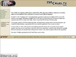 Sites similar to isecruelty.com