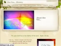 Sites similar to iseeyouministry.com
