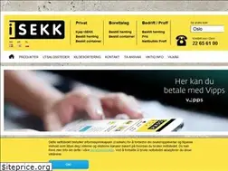 Sites similar to isekk.no