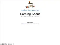 Sites similar to isellyoubuy.com.au