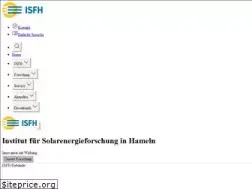 Sites similar to isfh.de