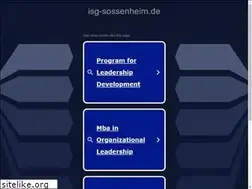 Sites similar to isg-sossenheim.de