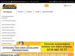 Sites similar to isguvenligiuyarilevhalari.com
