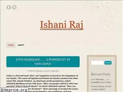 Sites similar to ishaniraj.wordpress.com