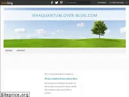 Sites similar to ishaquantum.over-blog.com