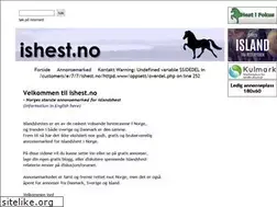 Sites similar to ishest.no
