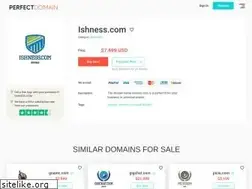 Sites similar to ishness.com