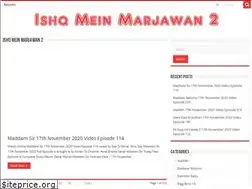 Sites similar to ishqmeinmarjawan2.com