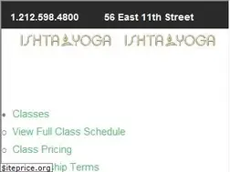 Sites similar to ishtayoga.com