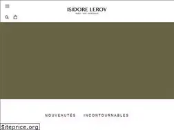 Sites similar to isidoreleroy.com