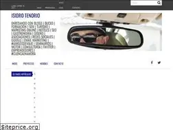 Sites similar to isidrotenorio.com
