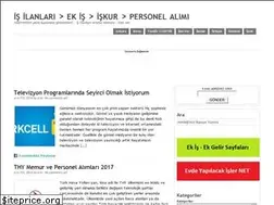 Sites similar to isilanlari.me