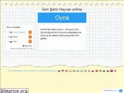 Sites similar to isimsehirhayvanonline.net