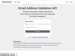 Sites similar to isitarealemail.com