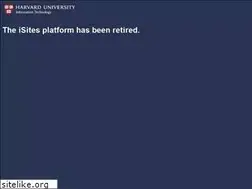 Sites similar to isites.harvard.edu