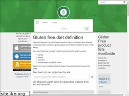 Sites similar to isitglutenfreeapp.com