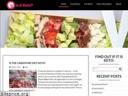 Sites similar to isitketo.info