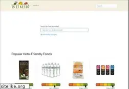 Sites similar to isitketo.org