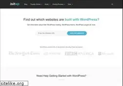Sites similar to isitwp.com