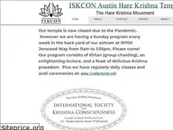 Sites similar to iskconaustin.com