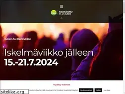 Sites similar to iskelmaviikko.fi