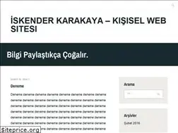 Sites similar to iskenderkarakaya.wordpress.com
