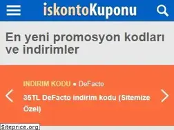Sites similar to iskontokuponu.com