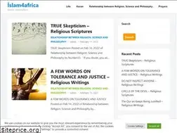 Sites similar to islam4africa.net