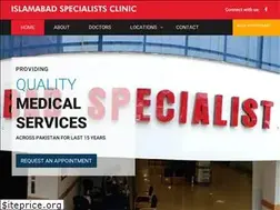 Sites similar to islamabadspecialistsclinic.com