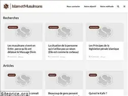Sites similar to islametmusulmans.com