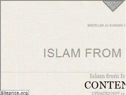 Sites similar to islamfrominside.com
