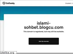 Sites similar to islami-sohbet.blogcu.com