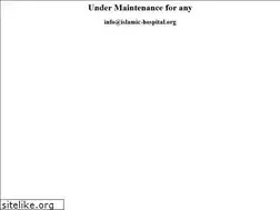 Sites similar to islamic-hospital.org