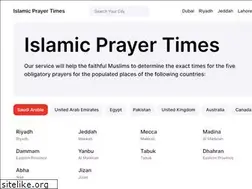 Sites similar to islamic-prayer-times.online