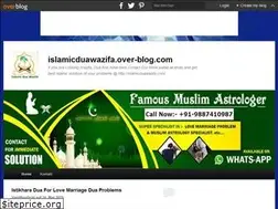Sites similar to islamicduawazifa.over-blog.com