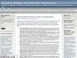 Sites similar to islamicexorcism.wordpress.com