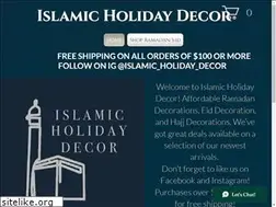 Sites similar to islamicholidaydecor.com